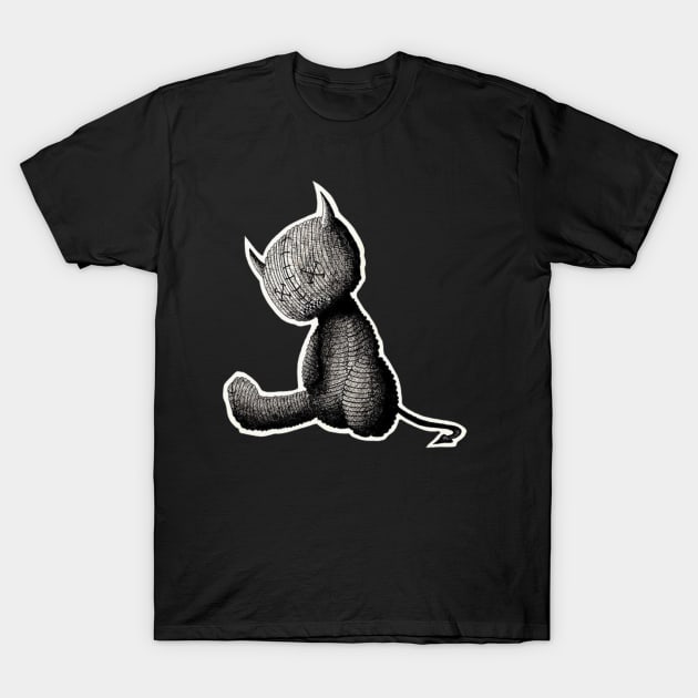 Ragdoll Demon T-Shirt by Inversive Art